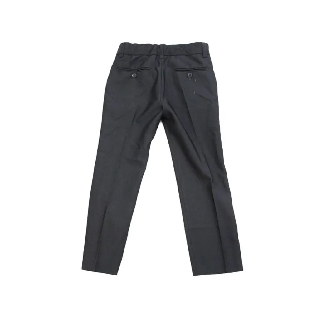 Appaman Childrens Boys Slim Leg Dress Pants Grey Size 7